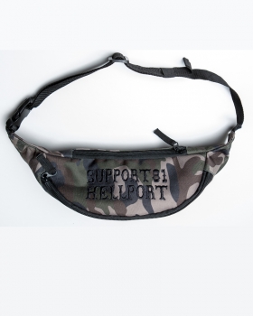 Bauchtasche: SUPPORT 81 HELLPORT & 666 | Camouflage Schwarz